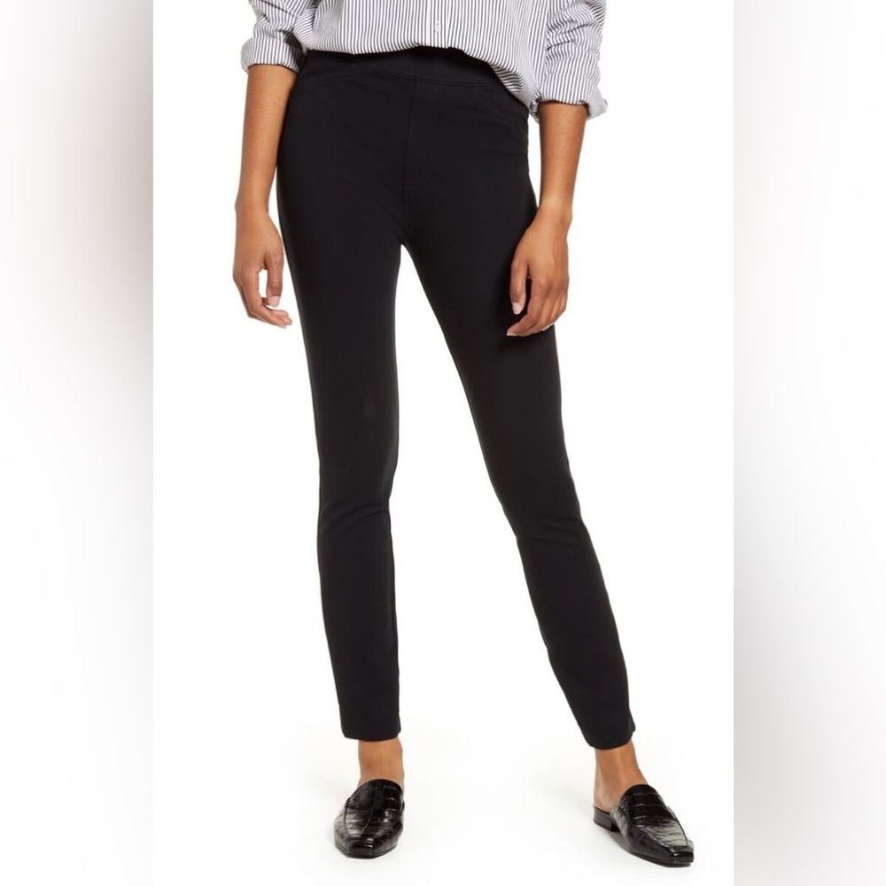 SPANX The Perfect Pant-Ankle Backseam Skinny Pants Womens Medium Black 20251